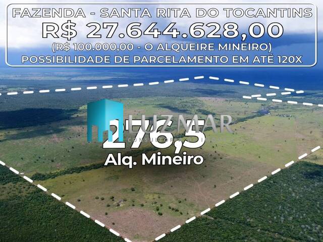 #692LL - Fazenda para Venda em Crixás do Tocantins - TO - 3