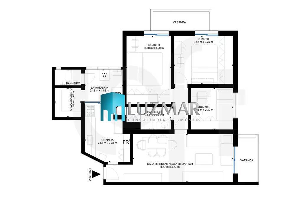 Apartamento, 3 quartos, 80 m² - Foto 15
