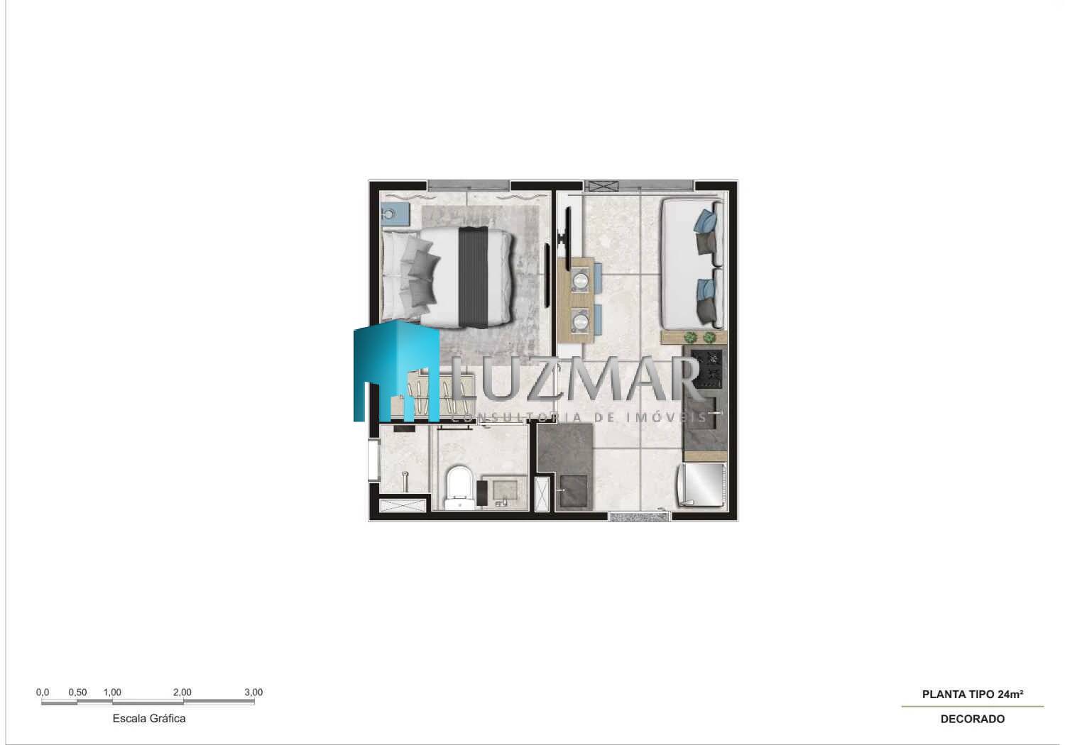 Apartamento, 1 quarto, 24 m² - Foto 24