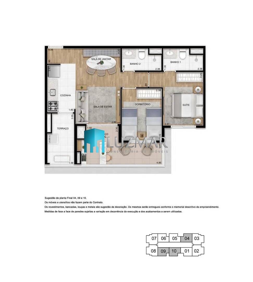 Apartamento, 3 quartos, 79 m² - Foto 55